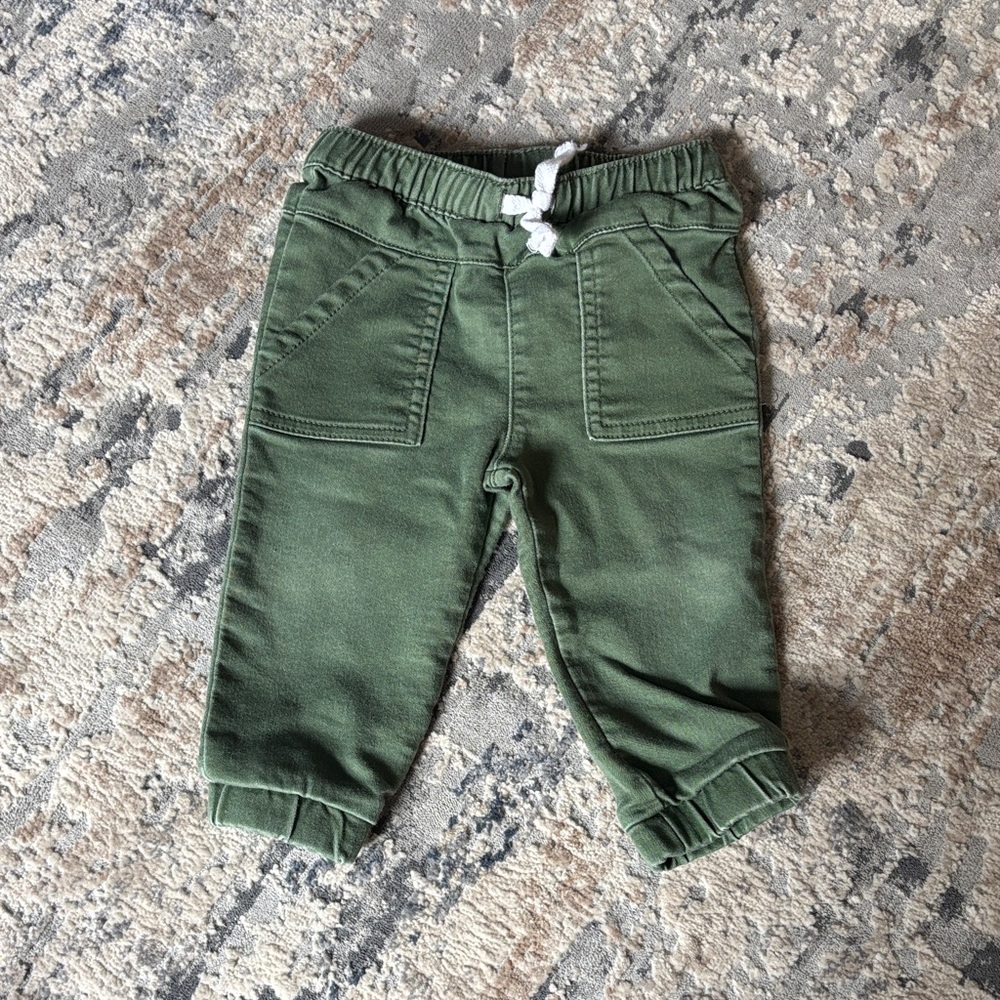 Cat & Jack Olive Green Kids Joggers